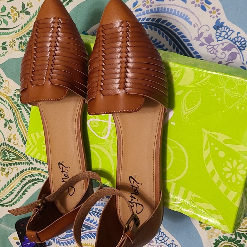 Pointy toe flats